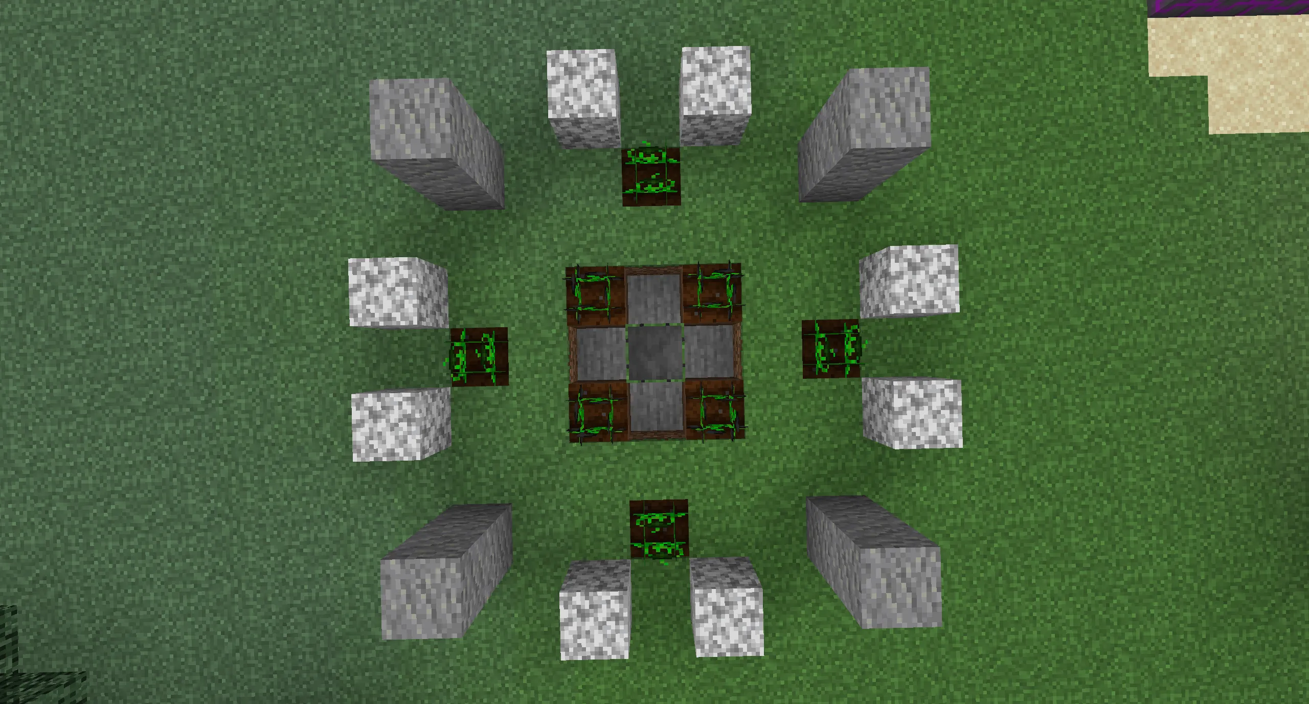 搭建好的一阶元素仪式